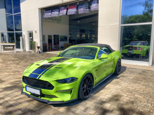 Mustang Emblem schwarz glänzend Kühlergrill für Mustang 2015-2022